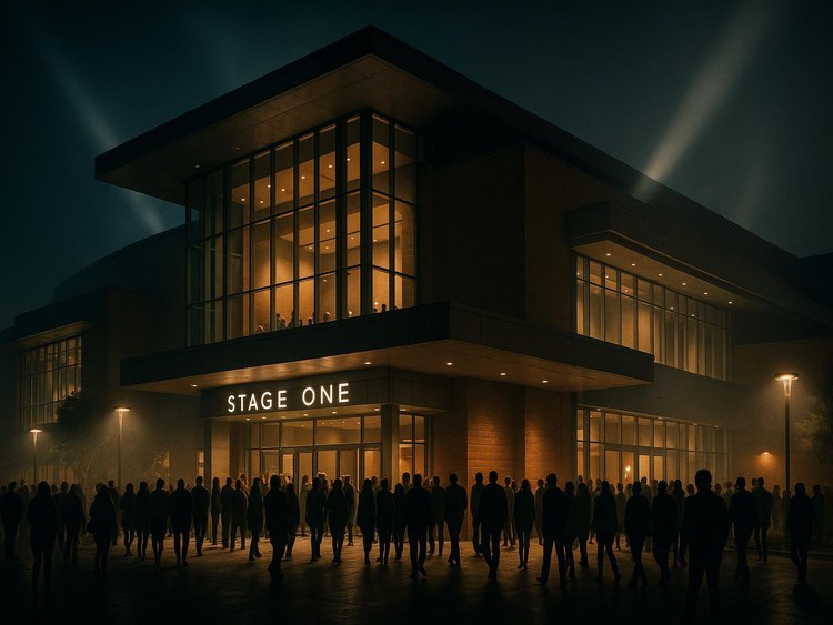 Stage One at Harris Center for the Arts venue image