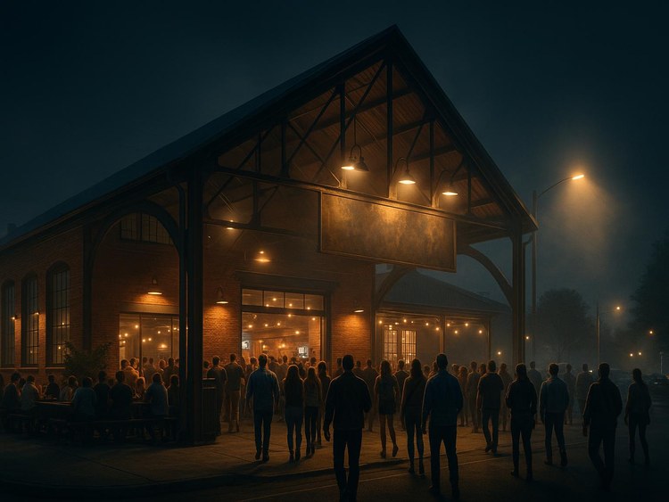 Bowstring Burgers and Brewyard venue image
